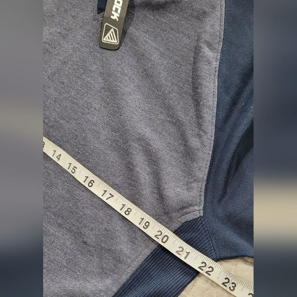 Roadblock mens large pull over blue hoodie NWT - Picture 6 of 7